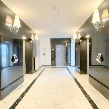 Hanza Tower 2bdr With Sauna & Jacuzzi & Pool 什切青